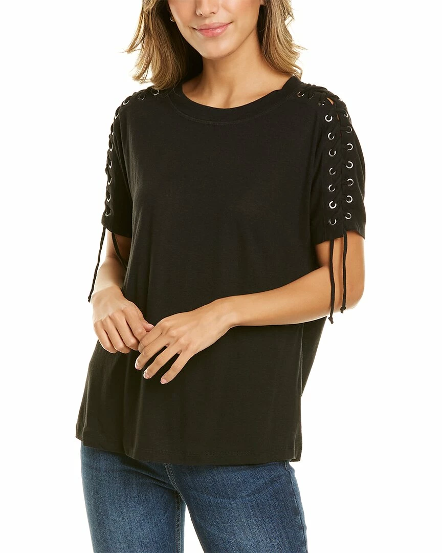 Best deal π NIC+ZOE Petite Laced Up Linen-Blend Top π© Women Tops β¨