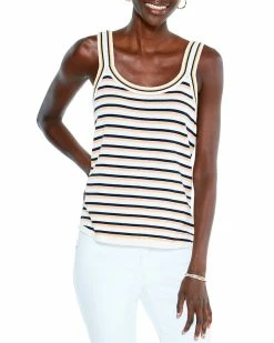 Cheapest ⭐ NIC+ZOE Striped Vital Tank 👩 Women Tops 🤩