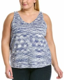 Budget ⭐ NIC+ZOE Plus Spacedye Vital Tank 👩 Women Tops 😍