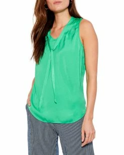 Wholesale 🎉 NIC+ZOE Soft Drape Tie Tank 👩 Women Tops 😉