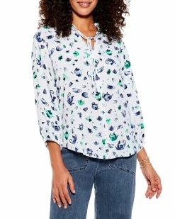 Best Sale ✨ NIC+ZOE Garden Party Top 👩 Women Tops 😀