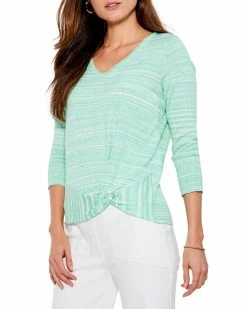 Cheap 🔔 NIC+ZOE Spacedye Vital Twist Sweater 👩 Women Sweaters & Knits 🎉