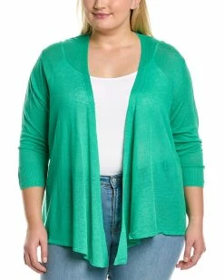 New ❤️ NIC+ZOE Plus 4-Way Linen-Blend Cardy 👩 Women Sweaters & Knits 🌟