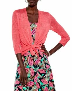 Deals 🤩 NIC+ZOE 4-Way Linen-Blend Cardy 👩 Women Sweaters & Knits 👏