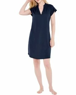 Best Sale ⭐ NIC+ZOE Ruffle Linen-Blend 👗 Dress 👩 Women 👗 Dresses 😉