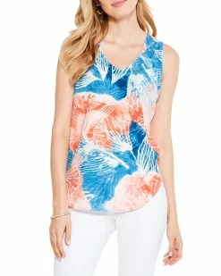 Cheap 🎉 NIC+ZOE Watercolor Blooms Tank 👩 Women Tops ⌛