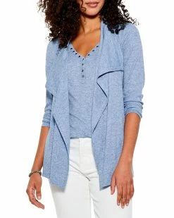 Top 10 ⭐ NIC+ZOE Petite Speckled Knit Drape Cardigan 👩 Women Sweaters & Knits ⭐