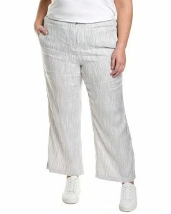 Coupon 🛒 NIC+ZOE Plus Rolling Dunes Linen-Blend Wide Leg Pant 👩 Women Pants 💯