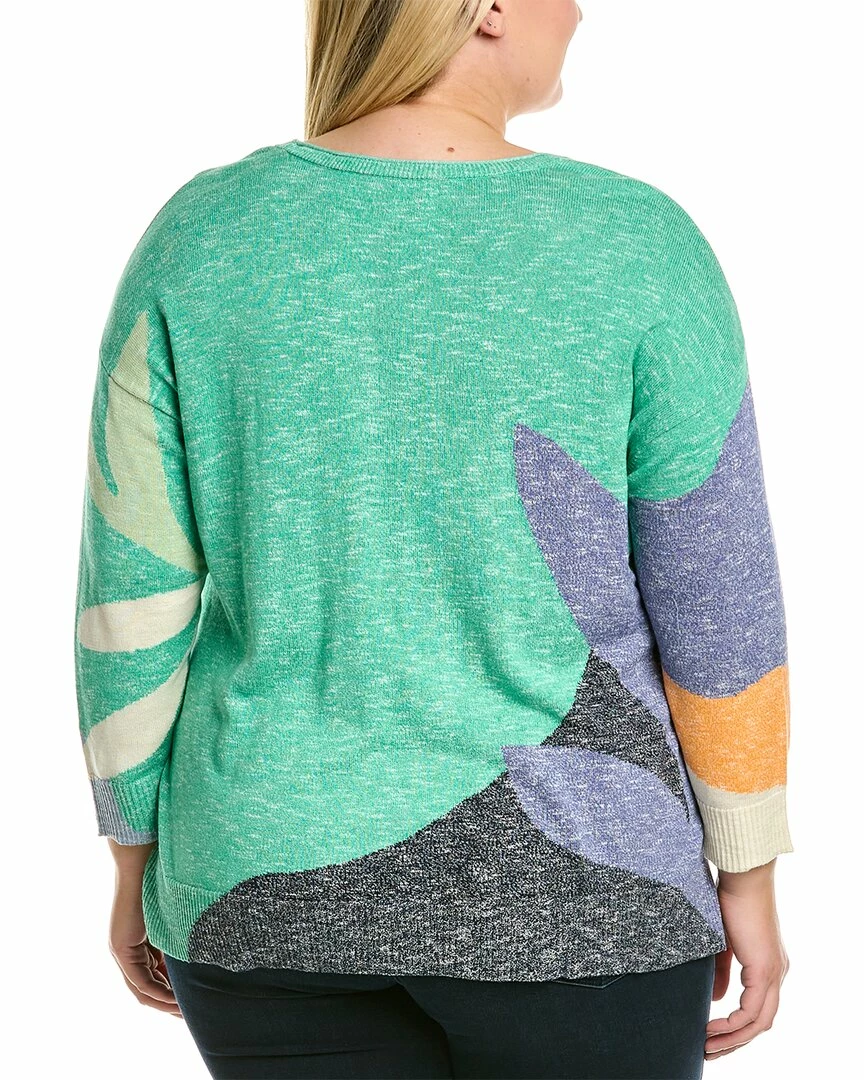 Best deal π NIC+ZOE Plus Leaf Burst Sweater π© Women Sweaters & Knits π₯° - Image 2