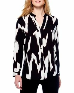 Coupon 😍 NIC+ZOE Monochrome Mood Live In 👕 Shirt 👩 Women Tops 😀