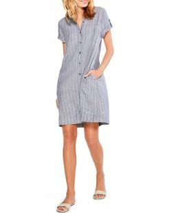 Budget 😉 NIC+ZOE Central Park Linen-Blend 👕 Shirtdress 👩 Women 👗 Dresses 😀